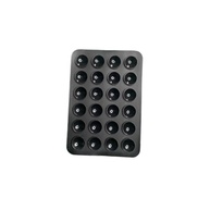 Suporte de Silicone com Ventosas para Celular: Fixação Poderosa em Espelhos e Superfícies Lisas - Preto - imagem 1