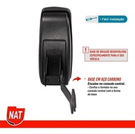 Apoio de Braço Premium para Fiat Novo Uno Mobi (2011-2020) - Couro Sintético Preto - imagem 5