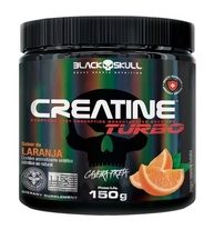 Creatine Turbo Monohidratada - 150g Laranja - Black Skull - imagem 1