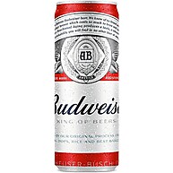 Budweiser Lager Sleek 350ml: Pack 12 Unidades Refrescantes - imagem 2