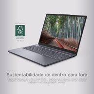 Notebook Lenovo IdeaPad Slim 3 15IRH10 Intel Core i5-13420H 8GB 512GB SSD Windows 11 15.3" - 83NS0002BR Luna Grey - imagem 3