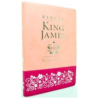 Bíblia King James Atualizada Slim Rosa | Edição Clássica e Essencial - imagem 1