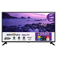 Smart TV 42” Britânia Full HD com Roku: Alta Performance - imagem 1