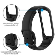 Pulseira Compativel Para Smartband Fit 2 R220 Galaxy Cor Preto de Silicone Resistente Selo de Qualidade Fecho da Pulseira Em Silicone Premium Alta Durabilidade - imagem 5