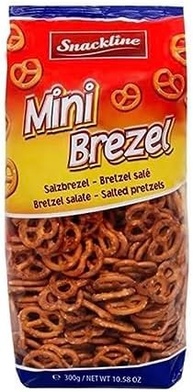 Snack Salgadinho Mini Pretzel 300g Snack Line importado - imagem 3