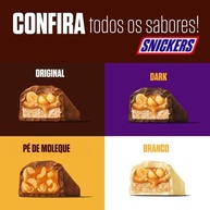 Chocolate Snickers Original - Display com 20 unidades de 45g - imagem 2