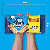 Club Social Original: Biscoito Clássico 288g Econômico - imagem 5