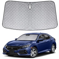 Protetor Solar Para-brisa Honda Civic 2016-2021: 6 Camadas, Proteção UV e Calor - imagem 2