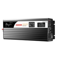 Inversor de Energia Solar Xijia 3000W Onda Senoidal Pura 24V DC para 220V AC - Potência Confiável para Sua Casa e Aventuras - imagem 1