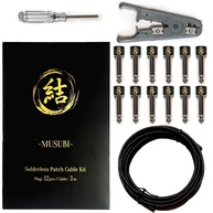 Kit de Cabos Musubi Sem Solda: 299.7cm, 12 Plugues (Reto/L) - Qualidade Japonesa para seu Pedalboard - imagem 1