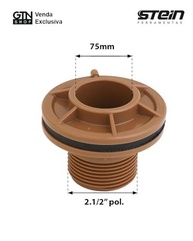 Adaptador Flange Caixa D'água Soldável Krona 75mm x 2.1/2" - Conexão Segura e Durável - imagem 3