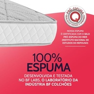 Colchão Solteiro de Espuma D33 a Vácuo 88x188cm - Conforto Intermediário com Dupla Face - imagem 5