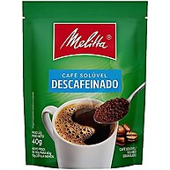 Café Solúvel Melitta Descafeinado Granulado 40g - imagem 1