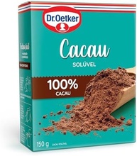 Dr.Oetker Dr. Oetker Cacau Em Pó Solúvel 100% Cacau Para Saborosas Receitas De Bolos Tortas Brigadeiros E Sobremesas Com Chocolate 150G - imagem 2