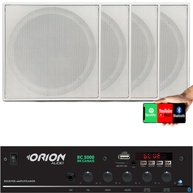 Som Ambiente 300W: Kit Completo com 4 Caixas! - imagem 1