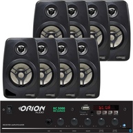 Som Ambiente Completo: RC5000 + 8 Caixas 55W - imagem 1