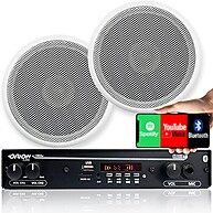 Som Ambiente no Teto com Bluetooth – Kit Completo - imagem 1