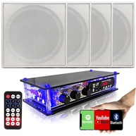 Som Ambiente Perfeito: Kit 4 Caixas + Amplificador - imagem 1