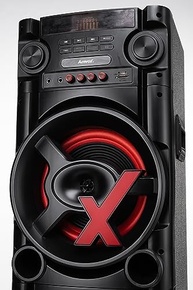 Caixa de Som Amplificada Amvox ACA 1000 New X SFM: 1000W RMS, Bluetooth e Som Potente - imagem 3