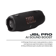 JBL Charge 6 Preta: Som Potente e Portátil por Horas! - imagem 3