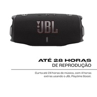 JBL Charge 6 Preta: Som Potente e Portátil por Horas! - imagem 4