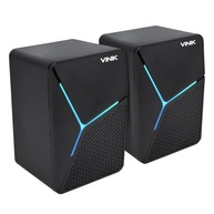Caixa de Som Gamer Vinik Star 6W 2.0 LED Rainbow: Imersão e Estilo para Seu Setup! - imagem 5