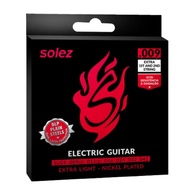 Encordoamento Guitarra DLP Solez SLG9 0.09: Som Brilhante e Durabilidade para Seu Instrumento - imagem 1