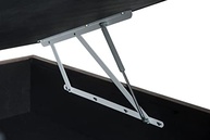 Box Baú Premium Casal em Linho Cinza com Abertura Pneumática - Sono Design - imagem 5