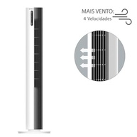 Ventilador Torre Spirit Esterilizador 110cm - Controle Remoto, Painel Digital e Função Esterilizar Ar - imagem 4