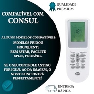 Controle Remoto Universal para Ar Condicionado CONSUL Split Bem Estar e Facilite – Visor Luminoso, Pronto para Usar - imagem 4