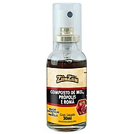 Spray Mel, Própolis e Romã 30ml: Alívio Natural! - imagem 1