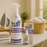 Kit Tuff Sem Passar 350ml + 60ml - Spray Desamassador de Roupas com Fragrância Refrescante - imagem 3