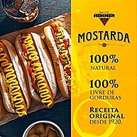 Mostarda Amarela Americana Hemmer Squeeze 1kg: Sabor Intenso! - imagem 2