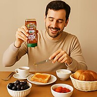 Mel Puro Silvestre Orgânico Melbras Squeeze 300g - imagem 3