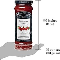 Geleia St Dalfour Morango: Sabor Autêntico 284g - imagem 1