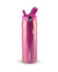 Stanley Garrafa Térmica Aerolight Flip Straw Dazzle Pink Shimmer 710 ML - Leve, Estilosa e à Prova de Vazamentos - imagem 2