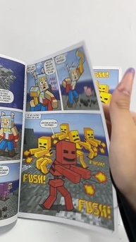 Pró-Games Almanaque em Quadrinhos Minecraft: Aventuras Épicas com Steve! - imagem 3