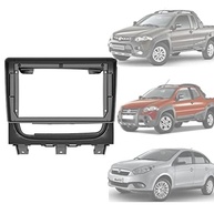 Moldura 9" Fiamon Grafite: Upgrade Perfeito para Fiat Strada, Palio Weekend e Siena (2013-2019) - imagem 3