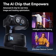 EMEET PIXY: Webcam 4K IA com Câmera Dupla e Rastreamento Inteligente para Streaming Profissional - imagem 4