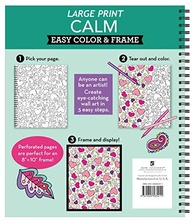 Livro de Colorir Anti-Stress com Impressão Grande: Calma e Criatividade para Adultos - imagem 3
