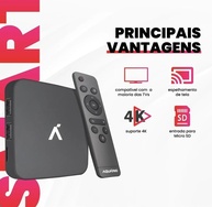TV Box Aquário STV-3000 Plus: Sua TV Comum Vira Smart com Android 11 e Wi-Fi Dual Band - imagem 5