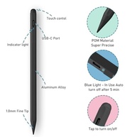Caneta Stylus para iPad: Precisão, Sensibilidade à Inclinação e Rejeição de Palma - Compatível com Vários Modelos (Preta) - imagem 4