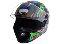 Capacete FW3 GT Turbo Preto Brilhante 56: Segurança e Estilo para Sua Pilotagem - imagem 3