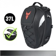 Mochila Baú Bagageiro Moto 37L Preta Impermeável - Segurança e Estilo na Sua Viagem! - imagem 5
