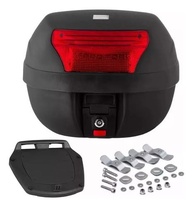 Bauleto Pro Tork Smart Box 28L: Segurança e Estilo para Sua Moto com Lente Vermelha - imagem 1