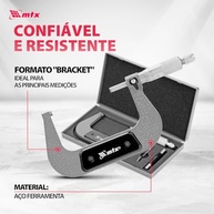 Micrômetro Mecânico MTX 75-100mm: Precisão Industrial para Suas Medições - imagem 5