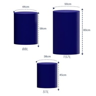 Kit 3 Capas de Cilindro Sublimado Azul Marinho: Decore Festas com Estilo e Facilidade! - imagem 3