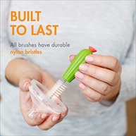 Boon Escovas de Substituição para Mamadeiras Cacti – Kit Completo com 4 Peças para Limpeza Profunda e Segura - imagem 4
