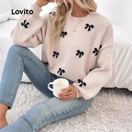 Suéter Feminino Lovito: Estilo Casual e Conforto - imagem 1