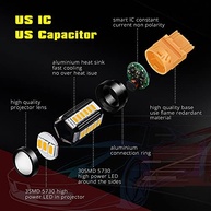 Alla Lighting Lâmpadas LED 4257NA 4257: Super Brilhantes Âmbar para Sinalização 12V - imagem 5
